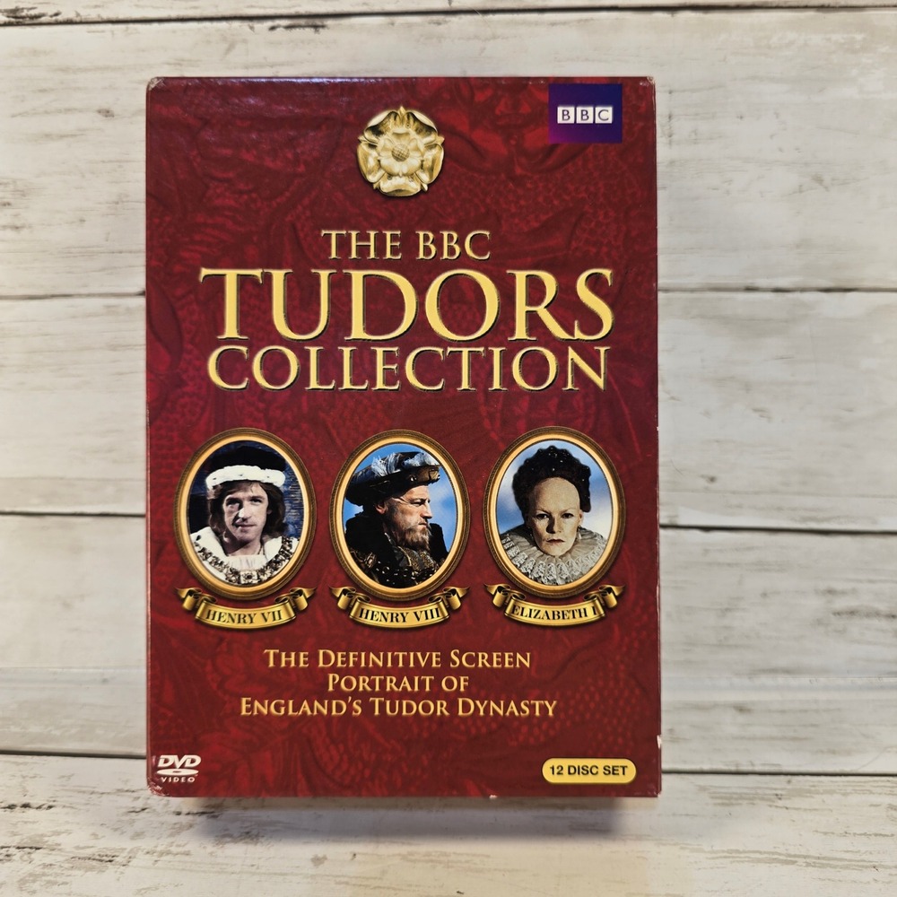 The BBC Tudors Collection 12 Disc DVD Set Shadow of Tower Henry VIII Elizabeth R